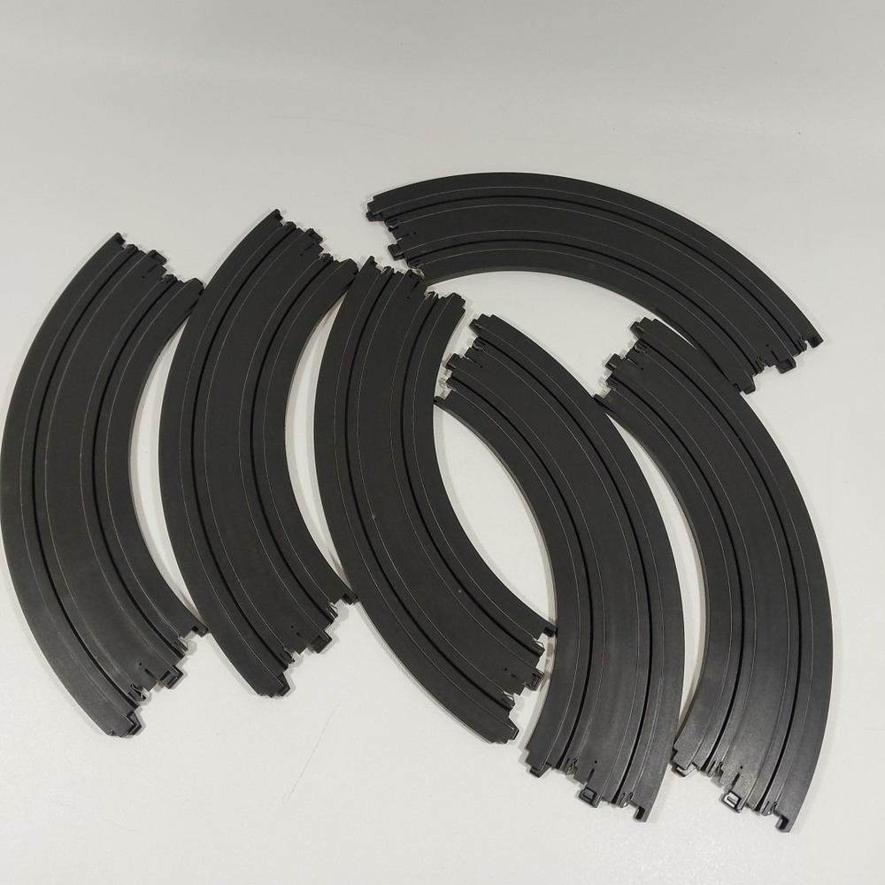 Aurora‎ Tomy AFX r 9" R Curve 1/4 Circle Track Lot 6 pcs 229mm